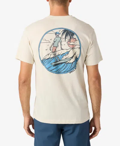O'neill Men's Lean And Mean Tee In Light Khaki