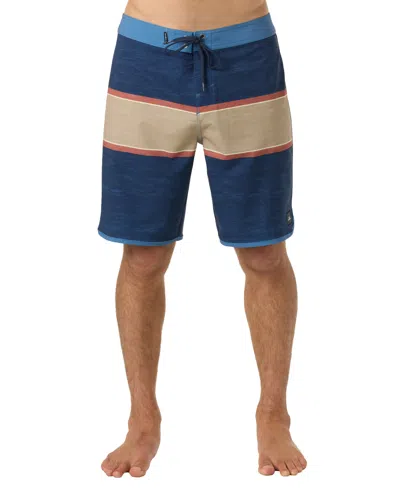 O'neill Men's Lennox Fixed Waist Printed Boardshorts In Multi