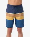 O'neill Men's Lennox Scallop 19" Stretch Shorts In Indigo