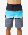 O'neill Men's Lennox Stripe 21 Boardshort In Black