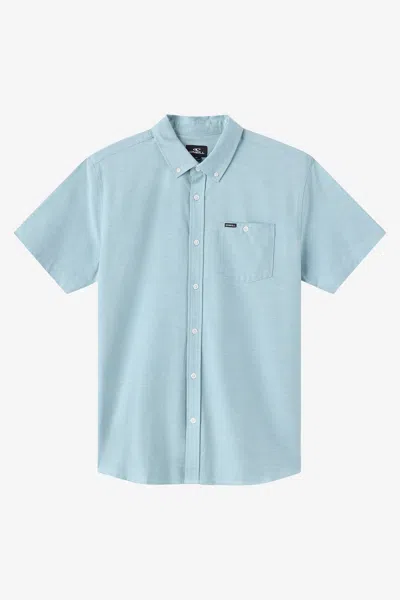 O'neill Men's Light Check Standard Fit Shirt In Blue
