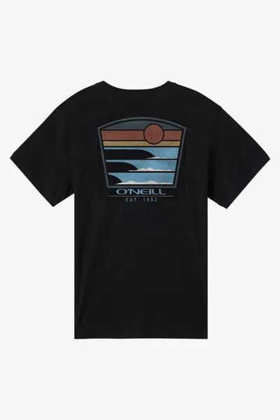O'neill Men's Liner Classic T-shirt In Black