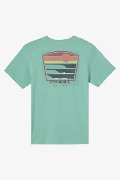 O'neill Men's Liner Classic T-shirt In Green