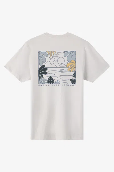 O'neill Men's Linescape Classic T-shirt In White