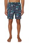 O'neill Men's Mashup Volleys In Graphite In Blue