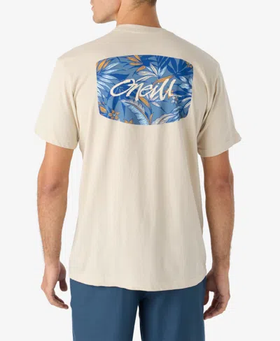 O'neill Men's Motley Graphic Tees In Light Khaki