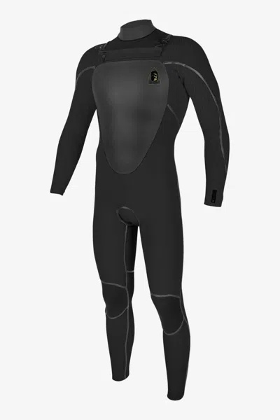 O'neill Men's Mutant Legend 4.5/3.5mm Chest Zip Full Wetsuit W/ Hood In Black