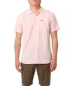 O'neill Men's Oasis Eco Short Sleeve Standard Shirt In Pink