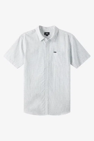 O'neill Men's Oasis Standard Fit Shirt In Blue