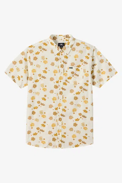O'neill Men's Oasis Standard Fit Shirt In White
