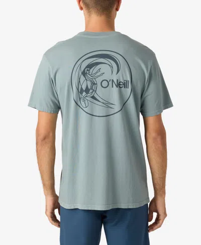 O'neill Men's Og Circle Surfer Short Sleeve T-shirt In Stormy Sea