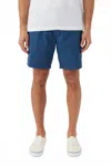 O'neill Reserve Light Check Water Repellent Bermuda Shorts In Blue