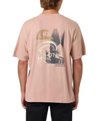 O'neill Men's Og Shaper Vintage Short-sleeve T-shirt In Pink