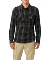 O'neill Men's Original Clashed Flannel Shirt In Black