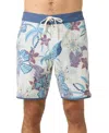 O'neill Men's Original Print Scallop 18 Swim Shorts In Multi