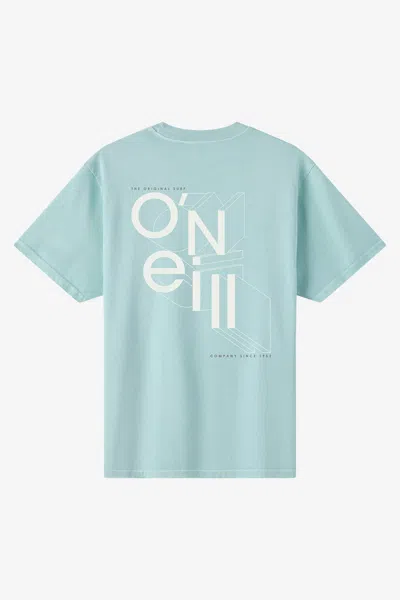 O'neill Men's O'riginals Cubed Vintage T-shirt In Agate Green