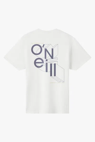 O'neill Men's O'riginals Cubed Vintage T-shirt In Tofu