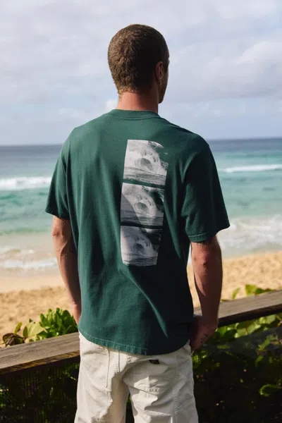 O'neill Men's O'riginals Curl Vintage T-shirt In Green