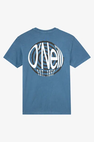 O'neill Men's O'riginals Fish Eye Vintage T-shirt In Blue