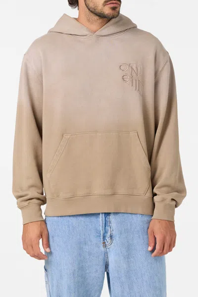 O'neill Men's O'riginals Logo Box Hoodie In Brown