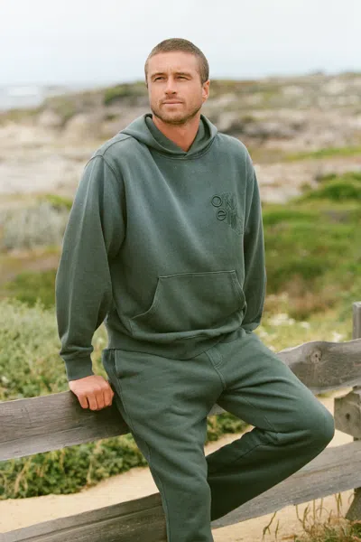 O'neill Men's O'riginals Logo Box Hoodie In Green