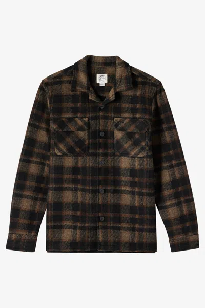 O'neill Men's O'riginals Lux Standard Fit Overshirt In Black