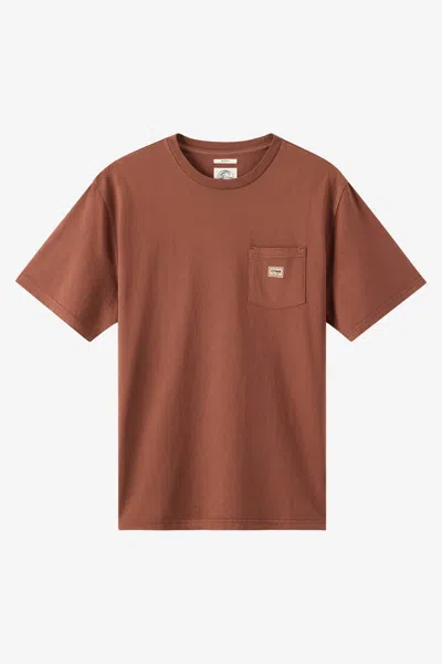 O'neill Men's O'riginals Pocket T-shirt In Coconut Brown