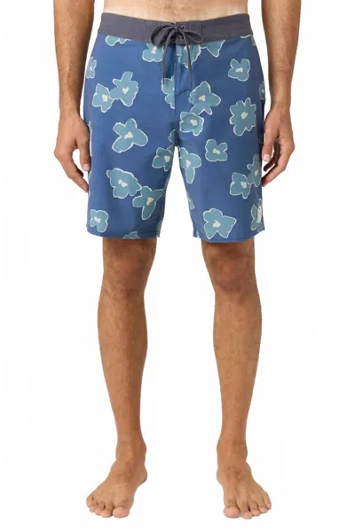 O'neill Men's O'riginals Print Boardshorts In Vin Indigo 2 In Multi