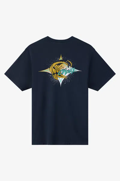 O'neill Men's O'riginals Spike Vintage T-shirt In Blue