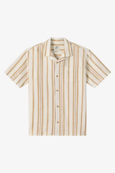 O'neill Men's O'riginals Stripe Shirt In White