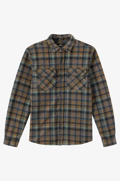 O'neill Men's Outside Heavy Shirt Jacket In Green