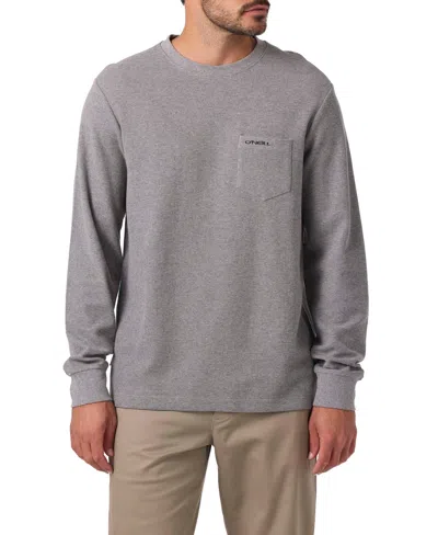 O'neill Men's Overland Thermal T-shirt In Gray