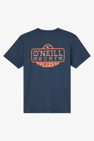 O'neill Men's Paddock Upf T-shirt In Blue