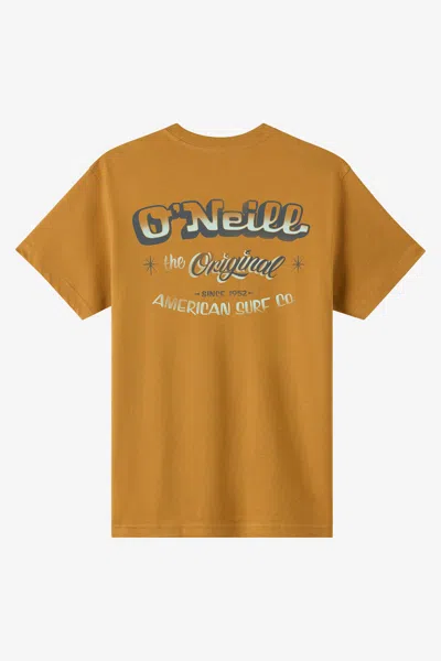 O'neill Men's Painter Classic T-shirt In Gold