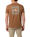 O'neill Men's Patterns T-shirt In Brown