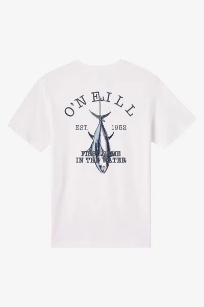 O'neill Men's Peaky Classic T-shirt In White