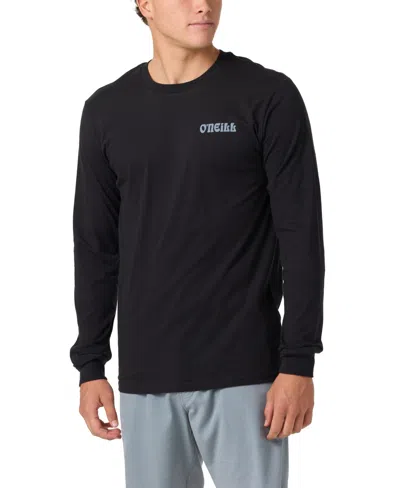 O'neill Men's Pivot Long-sleeve T-shirt In Black