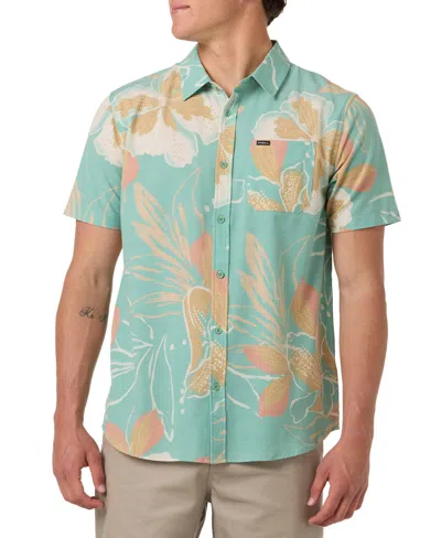 O'neill Men's Printed Short-sleeve Shirt In Multi
