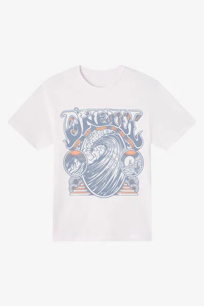 O'neill Men's Psych'd Classic T-shirt In White