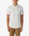 O'neill Men's Quiver Stretch Short Sleeve Modern Shirt In Natural