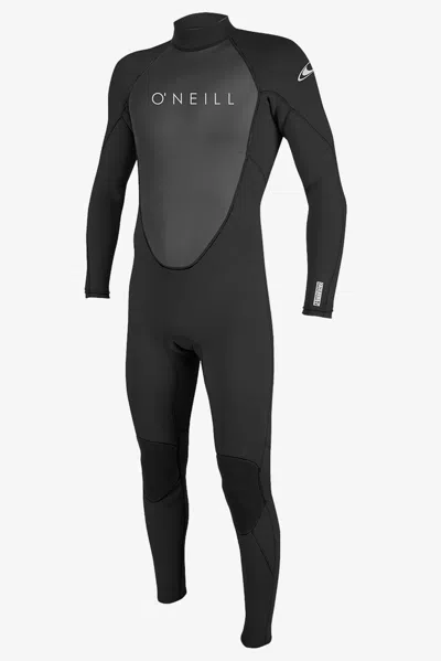 O'neill Men's Reactor-2 3/2mm Back Zip Full Wetsuit In Black