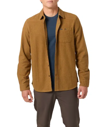 O'neill Men's Regent Flannel Shirt In Brown