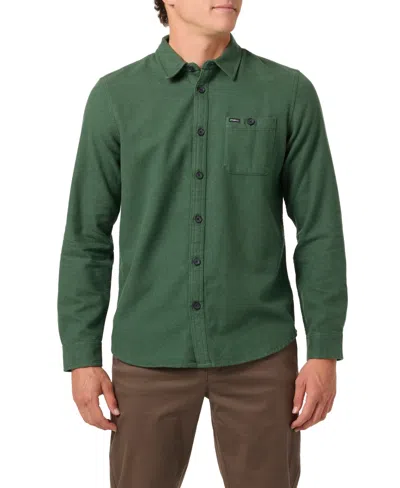O'neill Men's Regent Flannel Shirt In Green