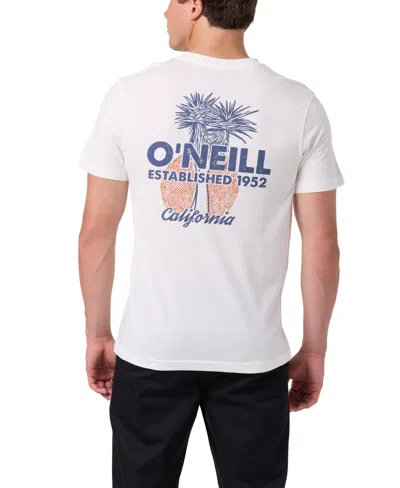O'neill Men's Landmark Ca Classic T-shirt In White