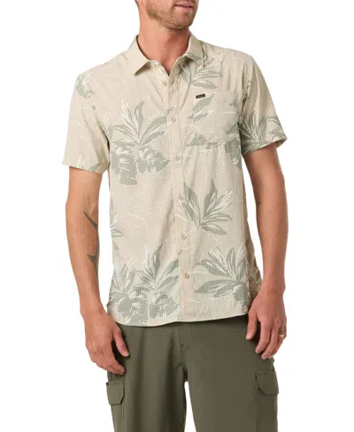 O'neill Men's Regular-fit Tropical Print Shirt In Multi