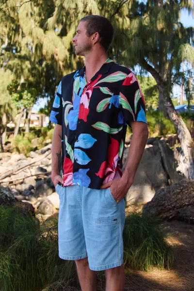 O'neill Men's Relaxed Woven Camp Shirt In Multi