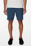 O'neill Reserve Light Check Water Repellent Bermuda Shorts In Blue