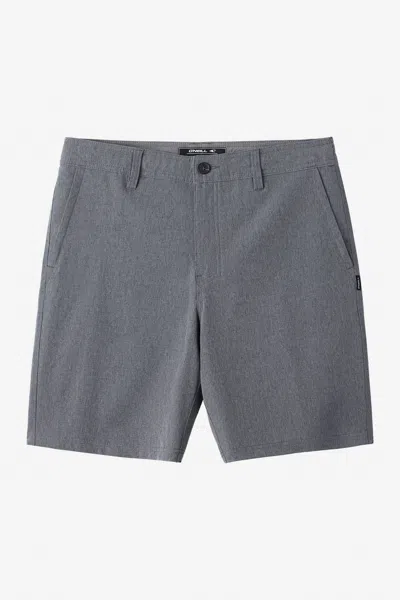O'neill Men's Reserve Heather 19" Hybrid Shorts In Gray