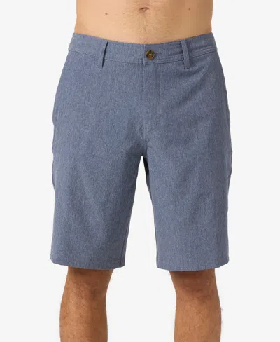 O'neill Men's Reserve Heather 21 Shorts In Heather Navy