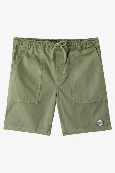 O'neill Men's Ronan Field 18" Shorts In Green